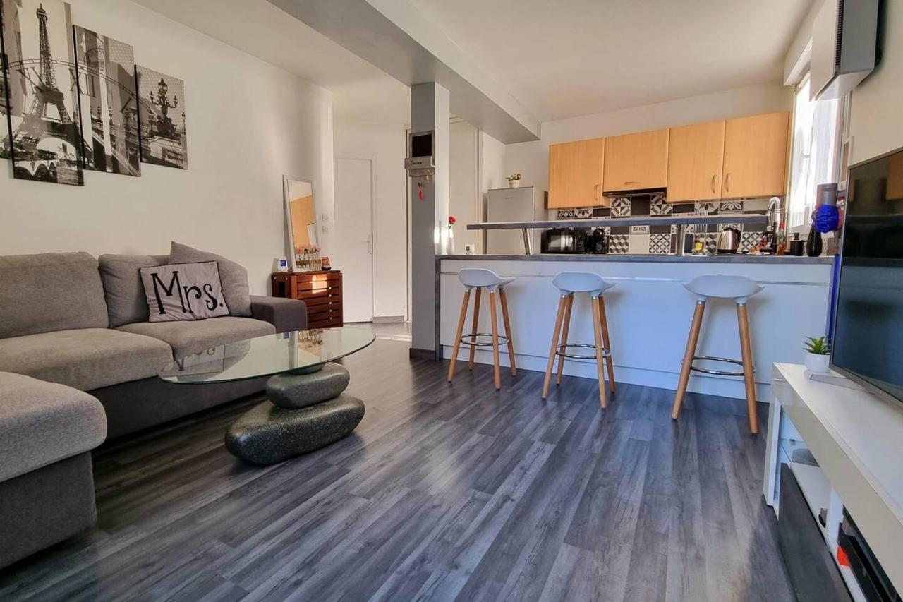 Superbe Appartement Avec Jardin Proche Versailles Saint-Cyr-l'Ecole Luaran gambar