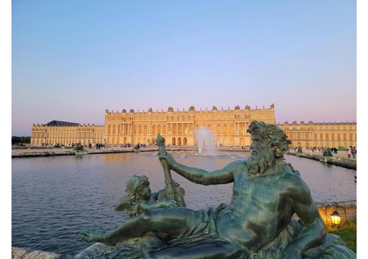 Superbe Appartement Avec Jardin Proche Versailles Saint-Cyr-l'Ecole Luaran gambar