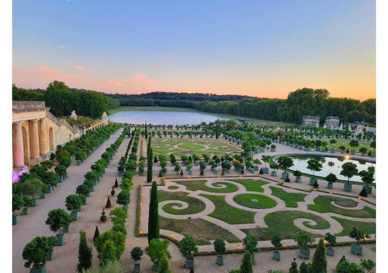 Superbe Appartement Avec Jardin Proche Versailles Saint-Cyr-l'Ecole Luaran gambar